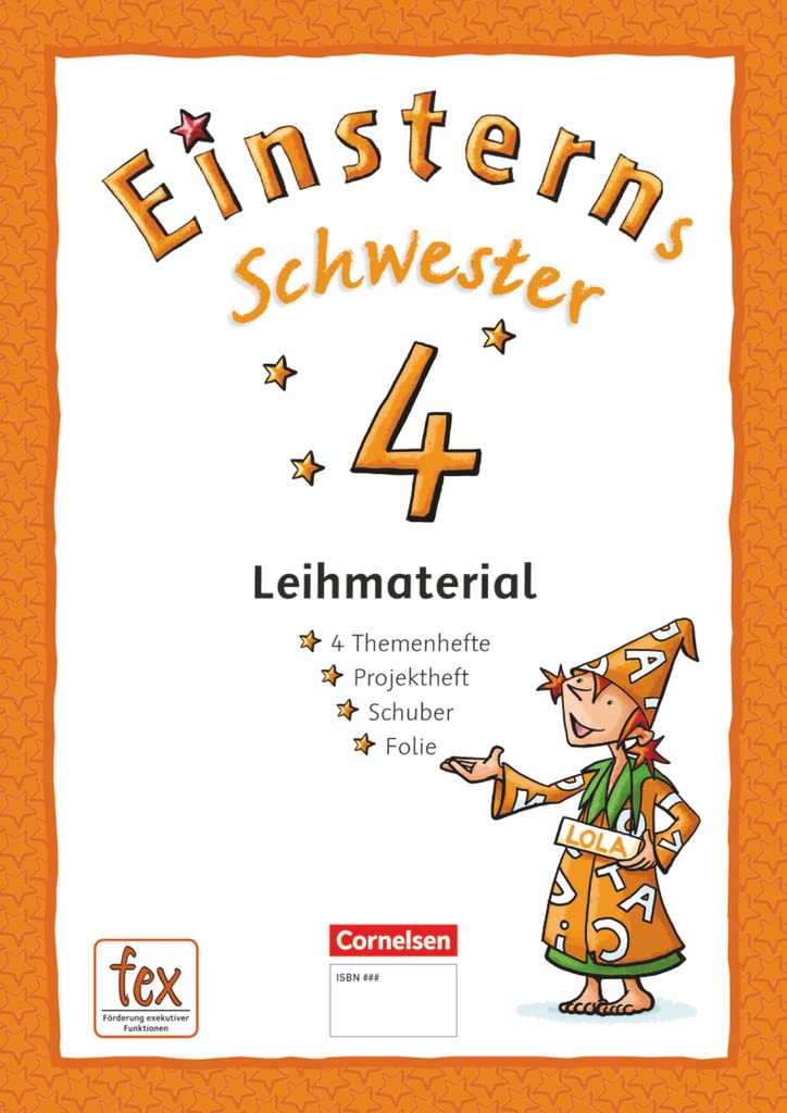 Einsterns Schwester 4. Schuljahr - Themenhefte 1-4 mit Projektheft mit Schuber: Sprache und Lesen. Leihmaterial, Set von 6 General education