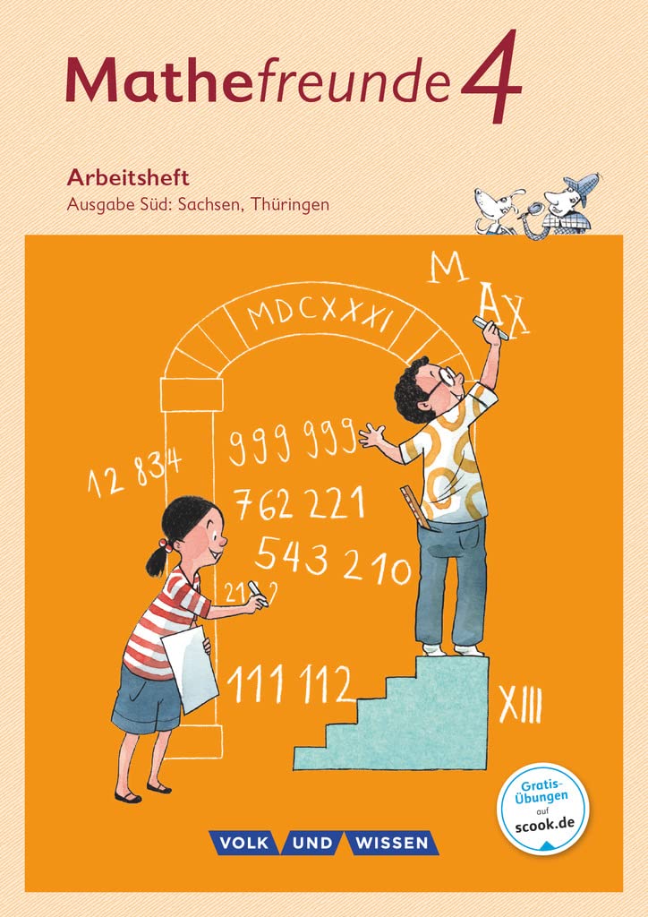 Mathefreunde 4. Schuljahr - Süd - Arbeitsheft Study Guides