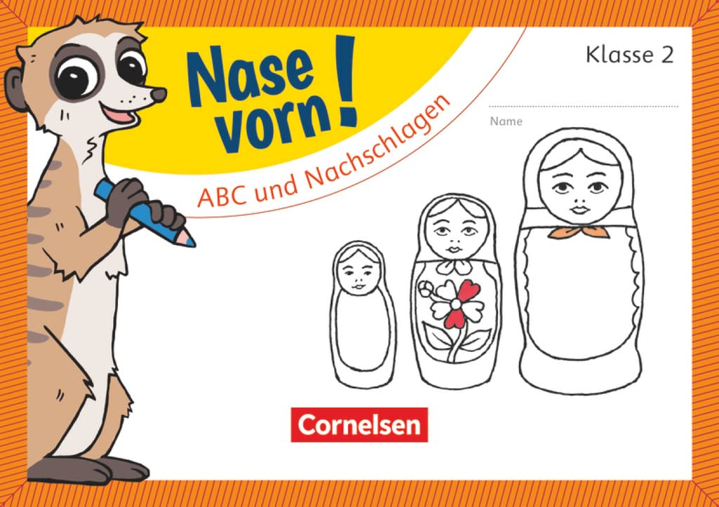 Nase vorn! - Deutsch - Übungshefte - 2. Schuljahr: ABC und Nachschlagen - Übungsheft Learning & Reference