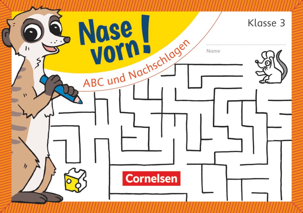Nase vorn! - Deutsch - Übungshefte - 3. Schuljahr: ABC und Nachschlagen - Übungsheft Study Guides