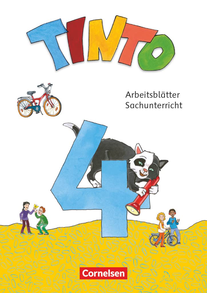 Tinto Sachunterricht - Neubearbeitung 2018 - 4. Schuljahr: Arbeitsblätter - 56 verschiedene farbige Seiten (lose Blätter) Study Guides
