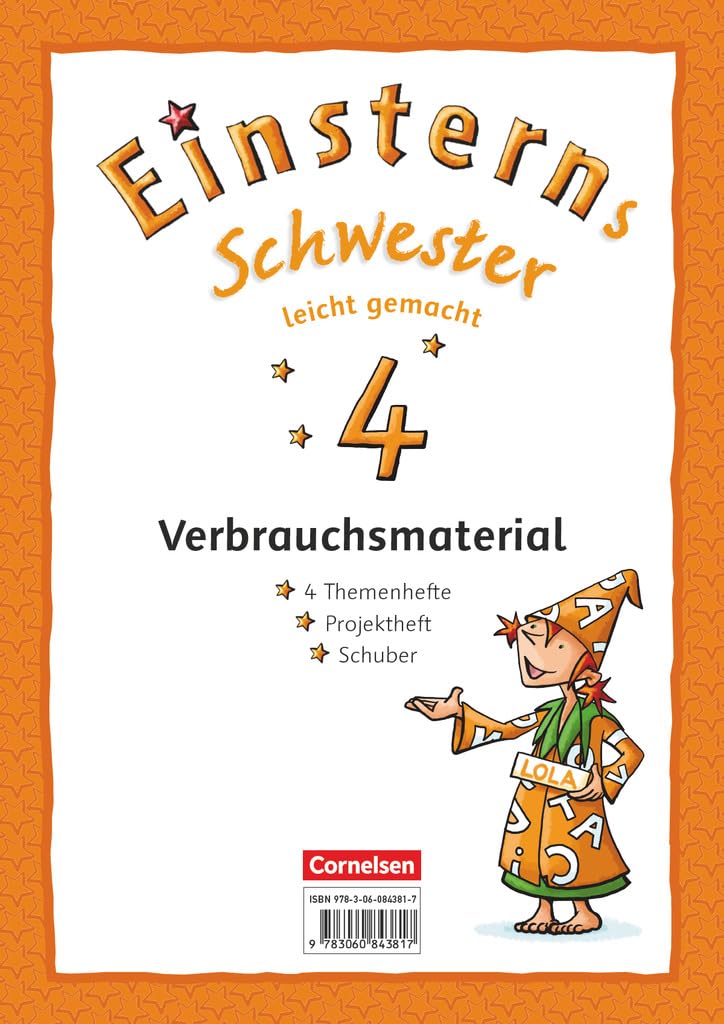 Einsterns Schwester - Sprache und Lesen - Zu Ausgabe 2015 und Ausgabe 2022 - 4. Schuljahr: Leicht gemacht - Themenhefte 1-4 und Projektheft mit Schuber - Verbrauchsmaterial Study Guides