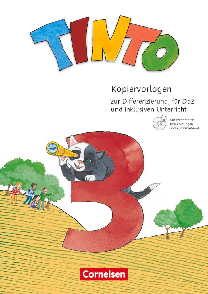 Tinto Sprachlesebuch 2-4|NULL|Neubearbeitung 2019|3. Schuljahr|NULL|NULL|Kopiervorlagen mit CD-ROM|Zur Differenzierung, für DaZ und inklusiven Unterricht Learning & Reference