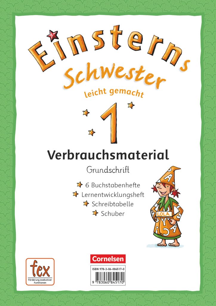 Einsterns Schwester 1. Schuljahr - Erstlesen - Leicht gemacht Study Guides