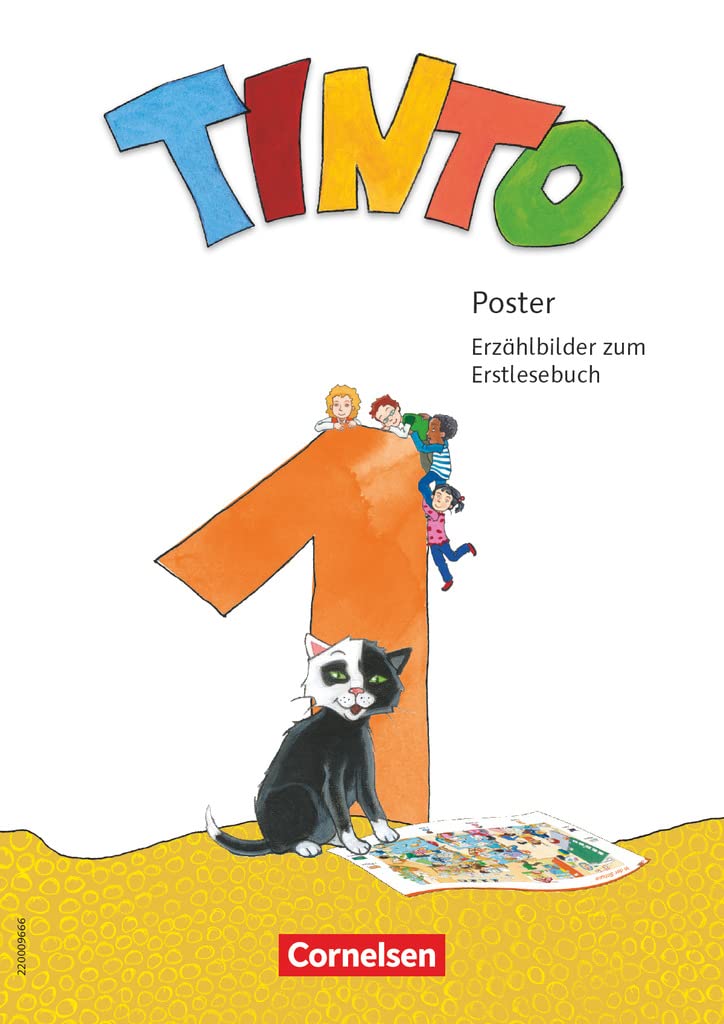 Tinto 1 - Neubearbeitung 2018 - 1. Schuljahr: Poster: Erzählbilder zum Erstlesebuch - 6 Stück im Paket, beidseitig bedruckt Professional & Reference Books