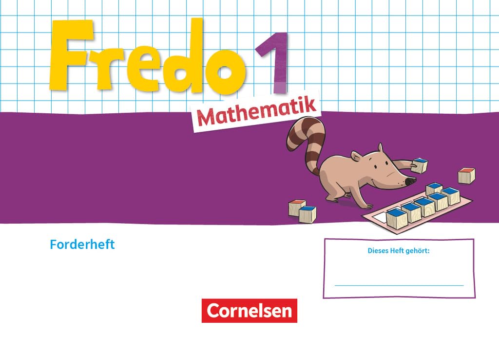 Fredo Mathematik 1. Schuljahr. Ausgabe A - Forderheft Study Guides