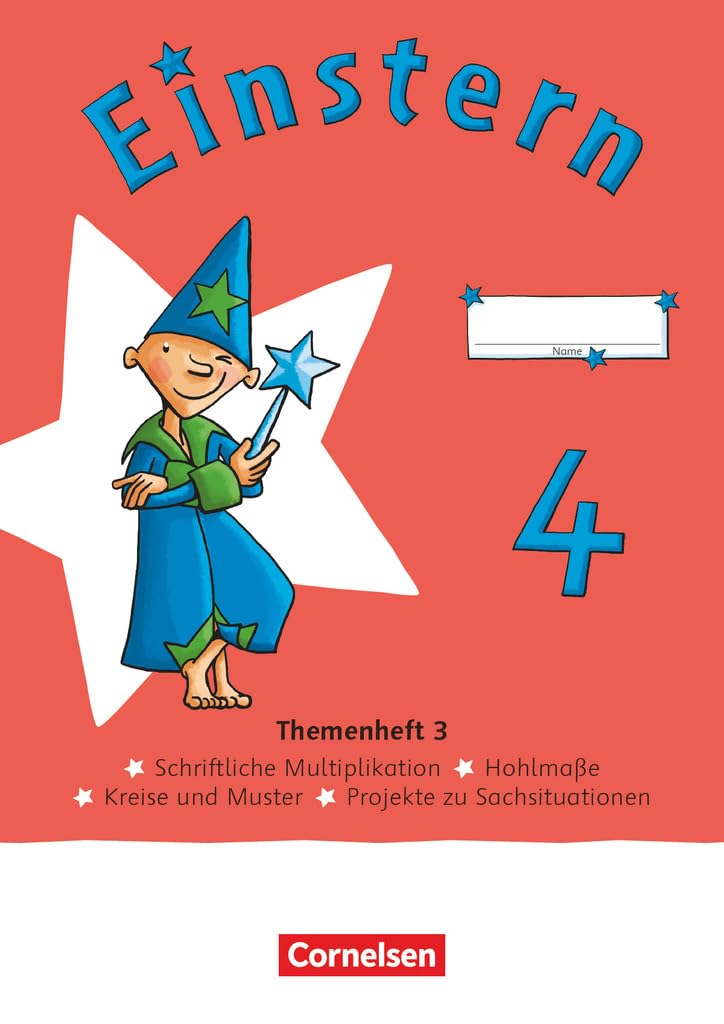Einstern Mathematik 04. Themenheft 3 - Verbrauchsmaterial Study Guides Books