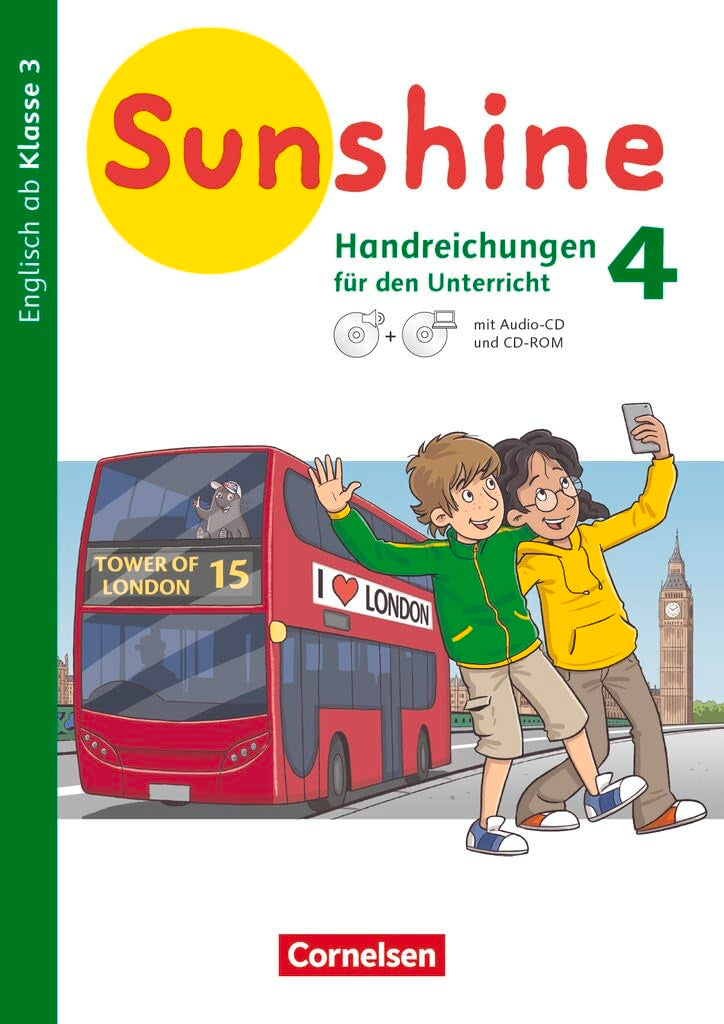 Sunshine|NULL|Englisch ab Klasse 3 - Allgemeine Ausgabe 2020|4. Schuljahr|NULL|NULL|Handreichungen für den Unterricht|Mit Kopiervorlagen, Audio-CD und CD-ROM Books