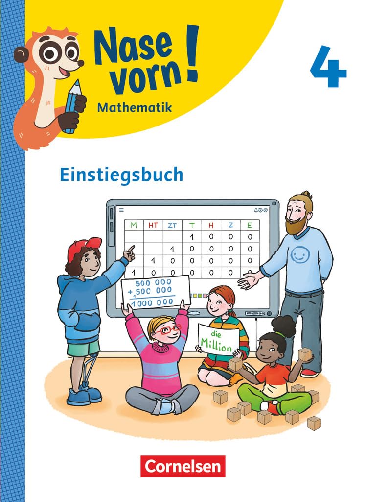 Nase vorn! 4. Schuljahr - Lehrwerk für Mathematik - Ausgabe 2023 - Einstiegsbuch Study Guides