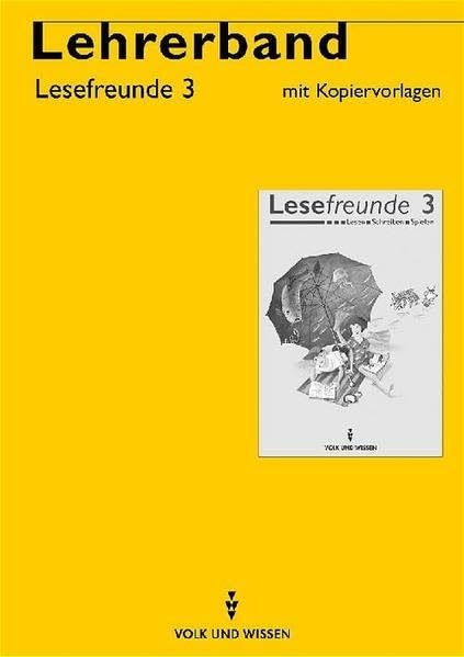 Lesefreunde 3: Lehrerband mit Kopiervorlagen Books