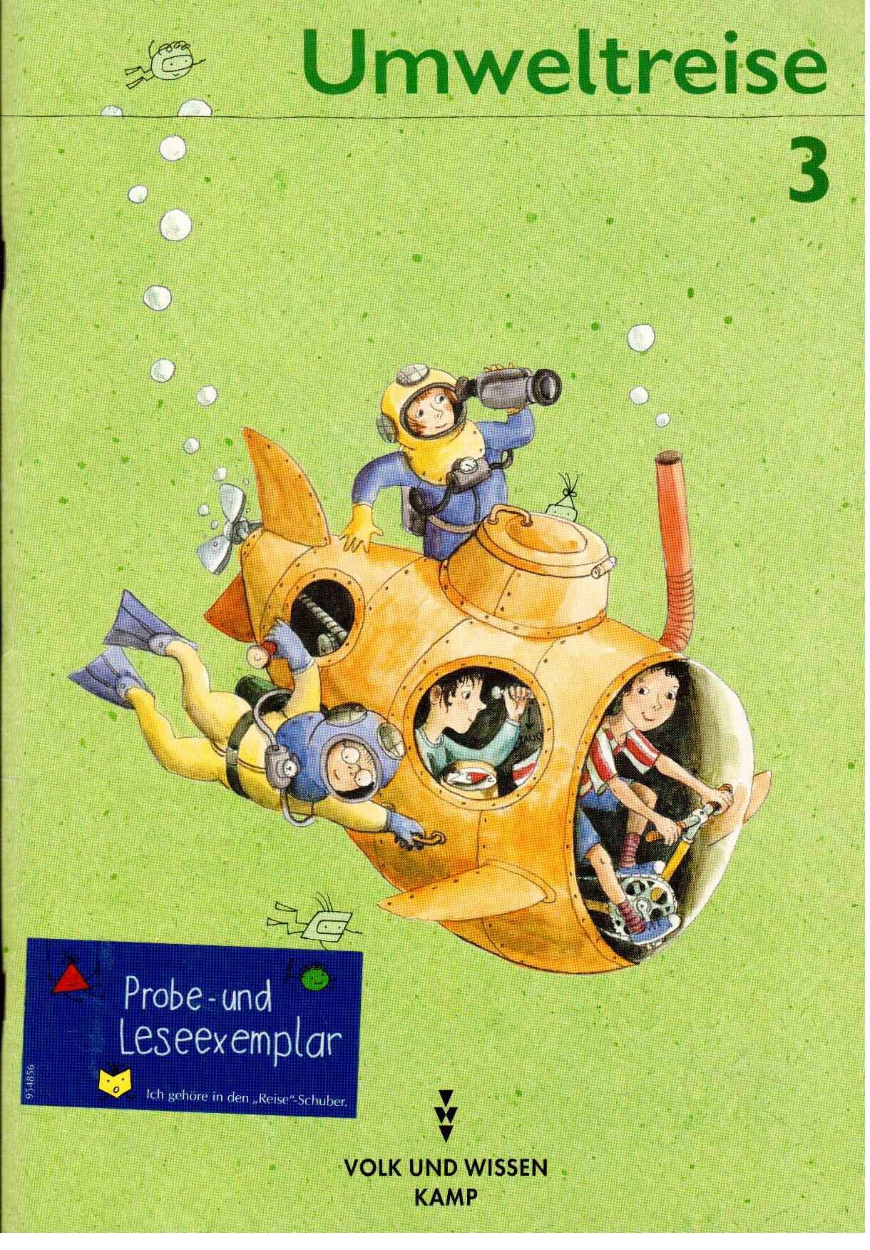 Umweltreise - Allgemeine Ausgabe: 3. Schuljahr - Arbeitsheft Druckschrift Study Guides