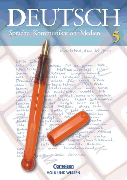 Deutsch: Sprache - Kommunikation - Medien - Bisherige Ausgabe: 5. Schuljahr - Schülerbuch Study Guides