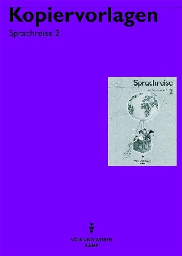 Sprachreise 2: Für das 2. Schuljahr / Kopiervorlage Schulausgangsschrift Books