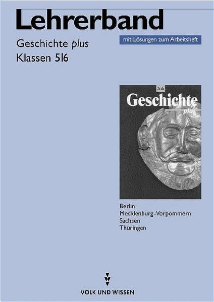 Geschichte plus Lehrerband, Ausgabe Mecklenburg-Vorpommern, Berlin, Sachsen, Thüringen Books