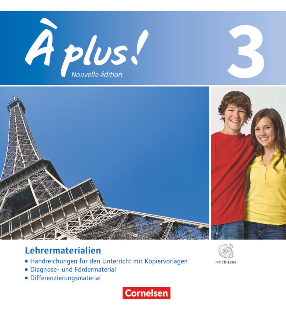À plus !|NULL|Französisch als 1. und 2. Fremdsprache - Ausgabe 2012|Band 3|NULL|NULL|Lehrkräftematerialien mit CD-Extra im Ordner|CD-ROM und CD auf einem Datenträger Non-fiction