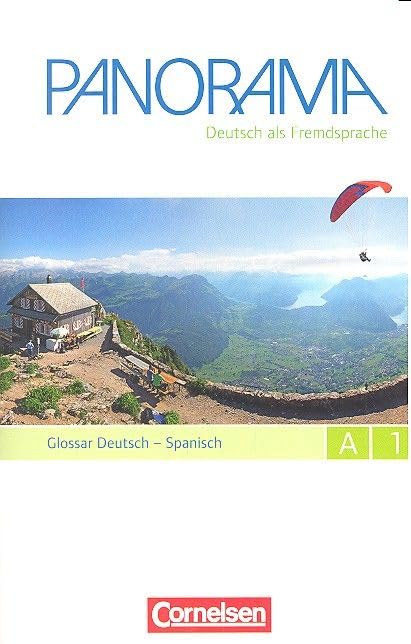 Panorama - Deutsch als Fremdsprache - A1: Gesamtband: Glossar Deutsch-Spanisch Foreign Languages ​​& Dictionaries