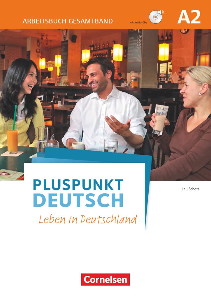 Pluspunkt Deutsch - Leben in Deutschland - Allgemeine Ausgabe - A2: Gesamtband; Arbeitsbuch mit Audio-Downloads und Lösungsbeileger Foreign Languages ​​& Dictionaries