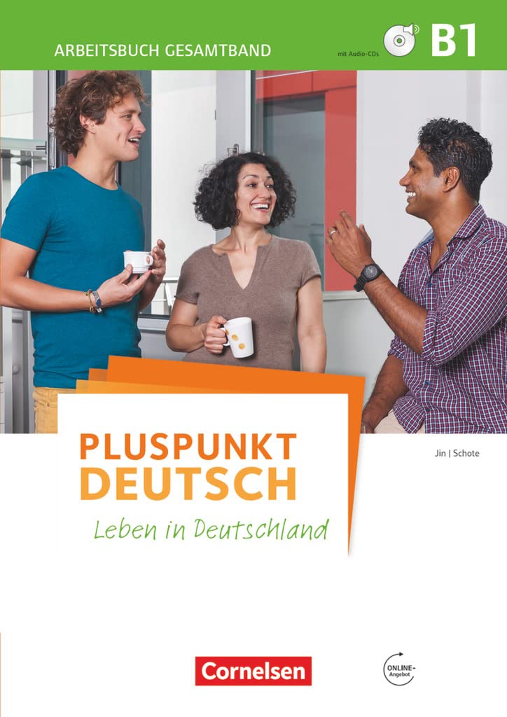 Pluspunkt Deutsch B1: Gesamtband - Arbeitsbuch mit Lösungsbeileger und PagePlayer-App Foreign Languages ​​& Dictionaries