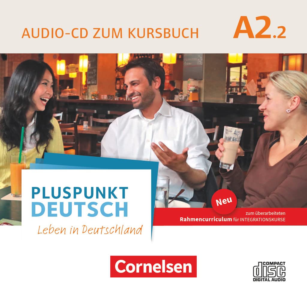 Pluspunkt Deutsch - Leben in Deutschland - Allgemeine Ausgabe - A2: Teilband 2: Audio-CD zum Kursbuch (2. Ausgabe) - Enthält Dialoge, Hörtexte und Phonetikübungen Foreign Languages ​​& Dictionaries