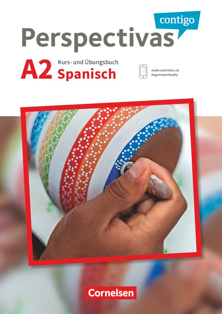Perspectivas contigo A2 - Kurs- und Übungsbuch mit Vokabeltaschenbuch Foreign Languages ​​& Dictionaries