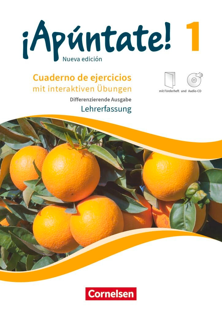 ¡Apúntate!|NULL|Spanisch als 2. Fremdsprache - Ausgabe 2016|Band 1|Differenzierende Ausgabe|NULL|Cuaderno de ejercicios mit interaktiven Übungen ... Förderheft, Audio-CD und Audios online Learning & Reference