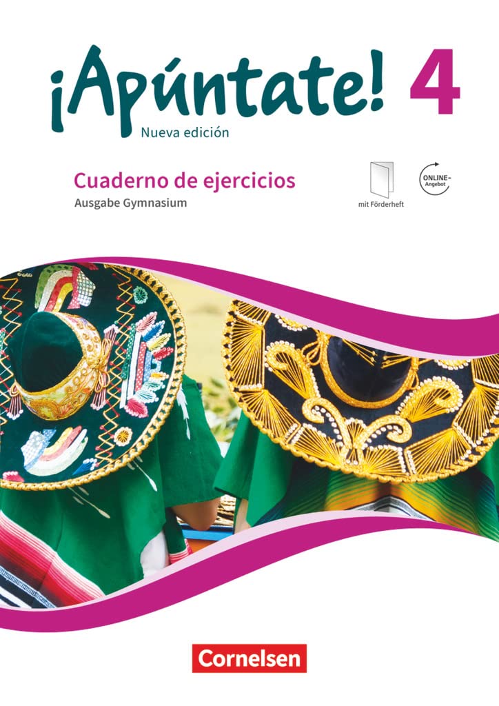 ¡Apúntate! Band 4 - Gymnasium - Cuaderno de ejercicios. Mit eingelegtem Förderheft und Audios online Foreign Languages ​​& Dictionaries