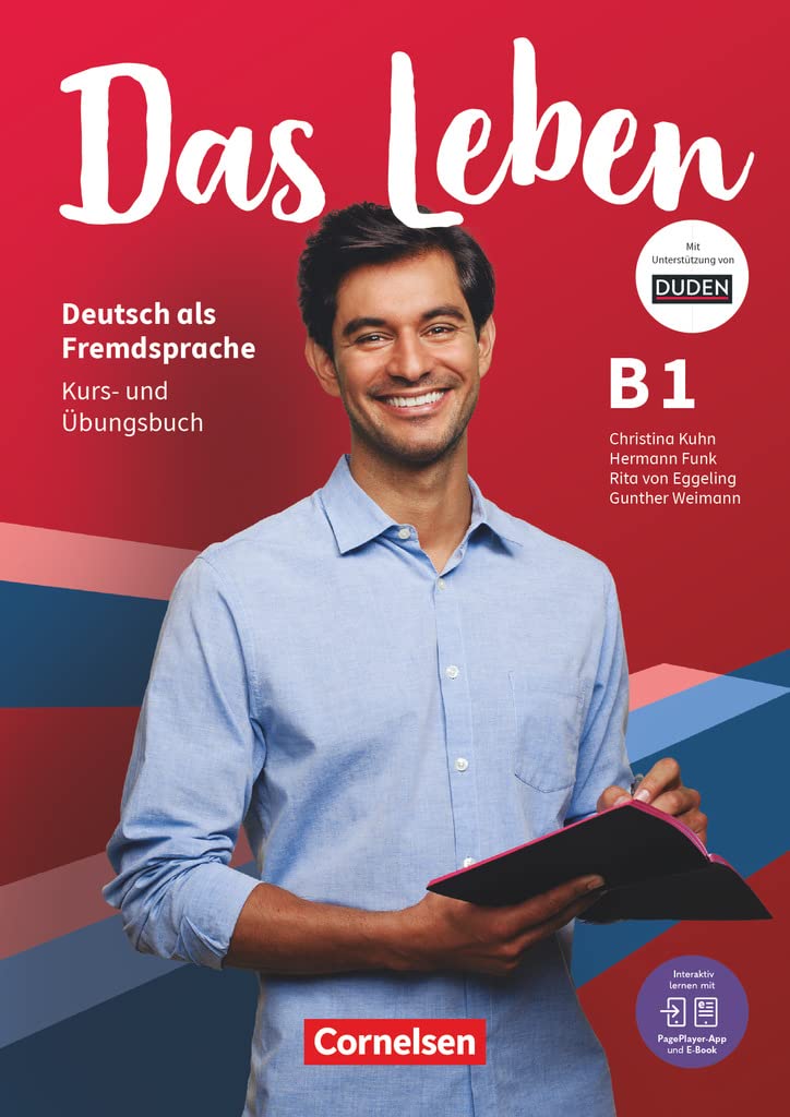 Das Leben - Deutsch als Fremdsprache - Allgemeine Ausgabe - B1: Gesamtband. Kurs- und Übungsbuch - Mit PagePlayer-App Foreign Languages ​​& Dictionaries