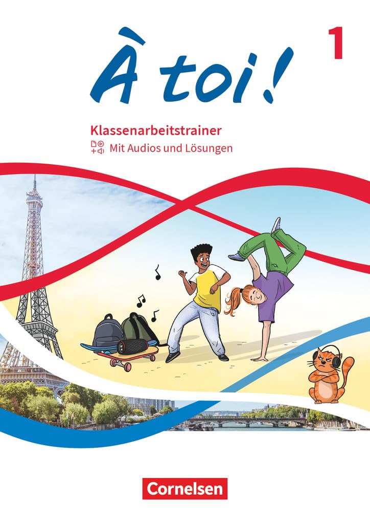 À toi ! Band 1 - Klassenarbeitstrainer - Mit Audios und Lösungen Foreign Languages ​​& Dictionaries