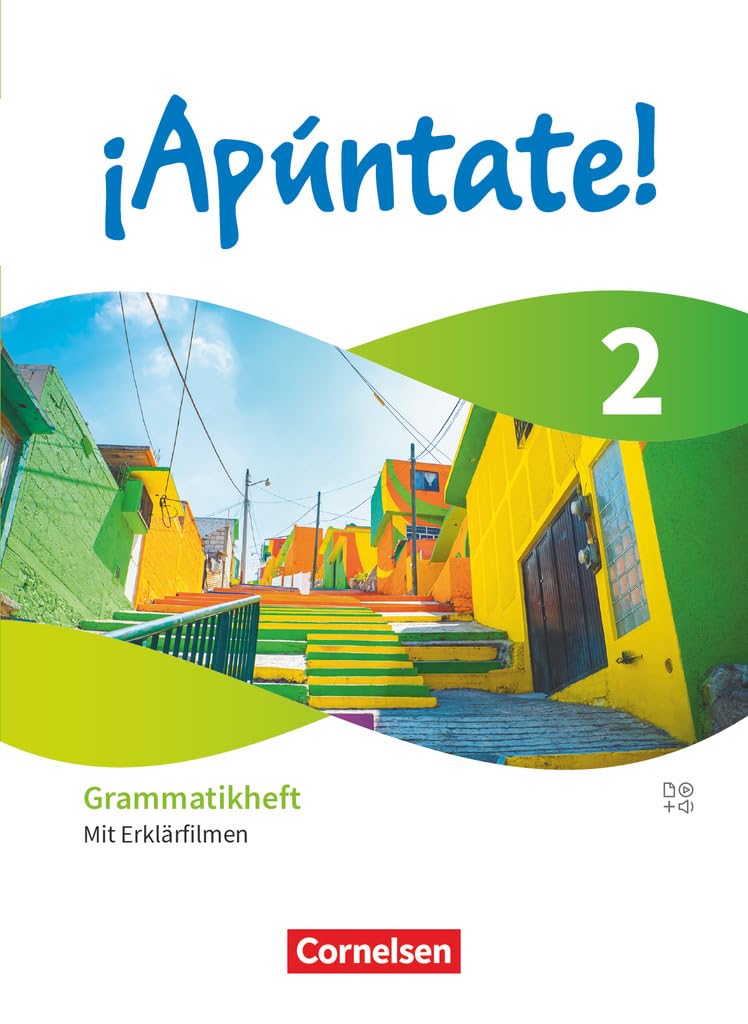 ¡Apúntate! Band 2 - Ausgabe 2024 - Grammatikheft mit Erklärfilmen Foreign Languages ​​& Dictionaries
