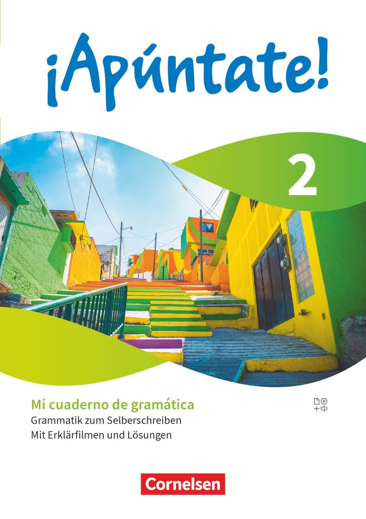 ¡Apúntate! Band 2 - Spanisch als 2. Fremdsprache - Ausgabe 2024 - Mi cuaderno de gramática - Grammatik zum Selberschreiben Foreign Languages ​​& Dictionaries