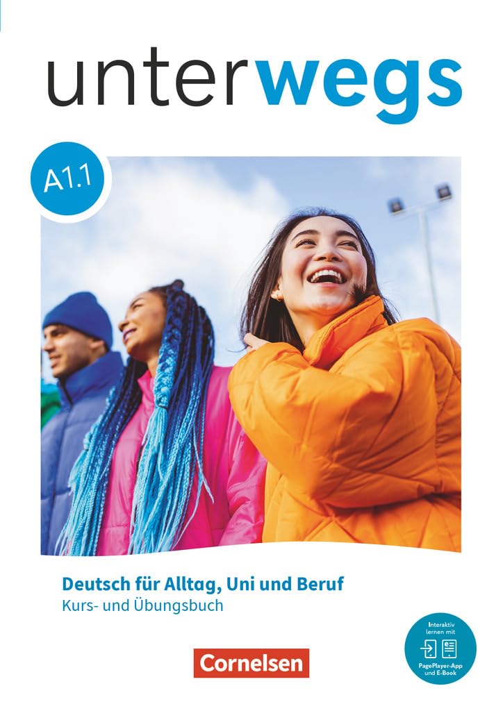 Unterwegs A1: Teilband 1 - Allgemeine Ausgabe - Kurs- und Übungsbuch inkl. E-Book und PagePlayer-App Learning & Reference