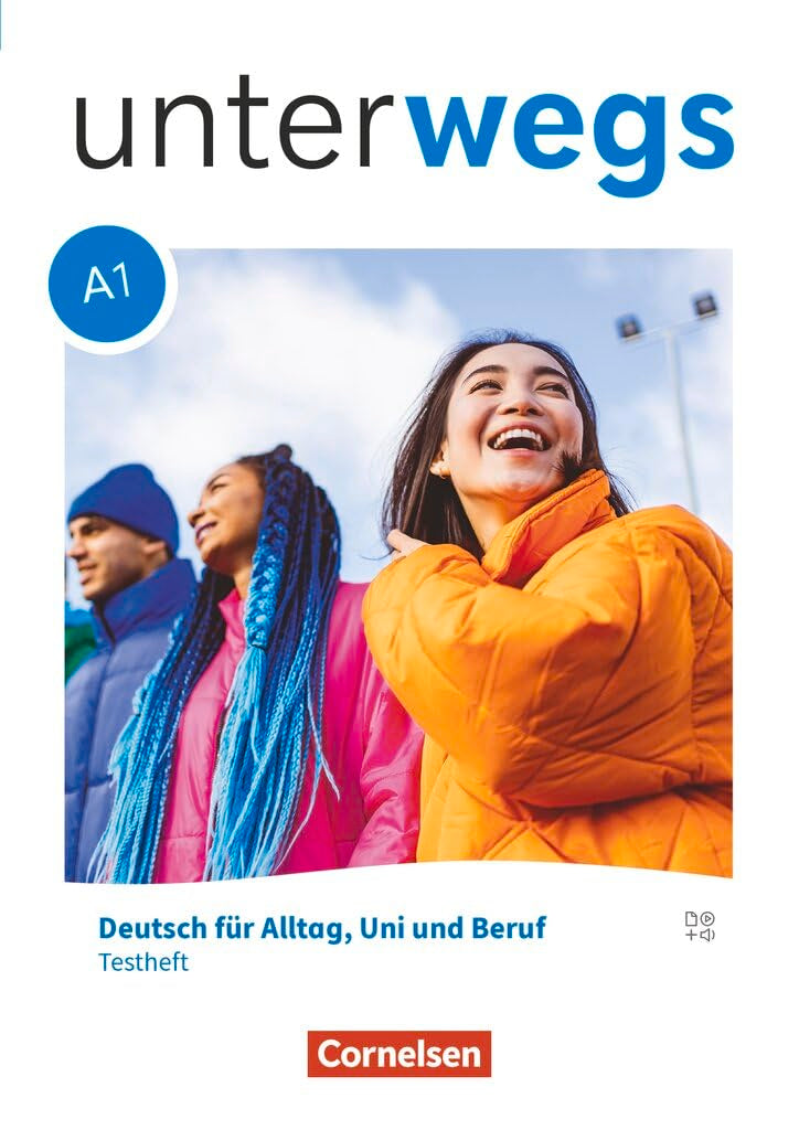 Unterwegs A1: Gesamtband - Allgemeine Ausgabe - Testheft mit Audios online Foreign Languages ​​& Dictionaries