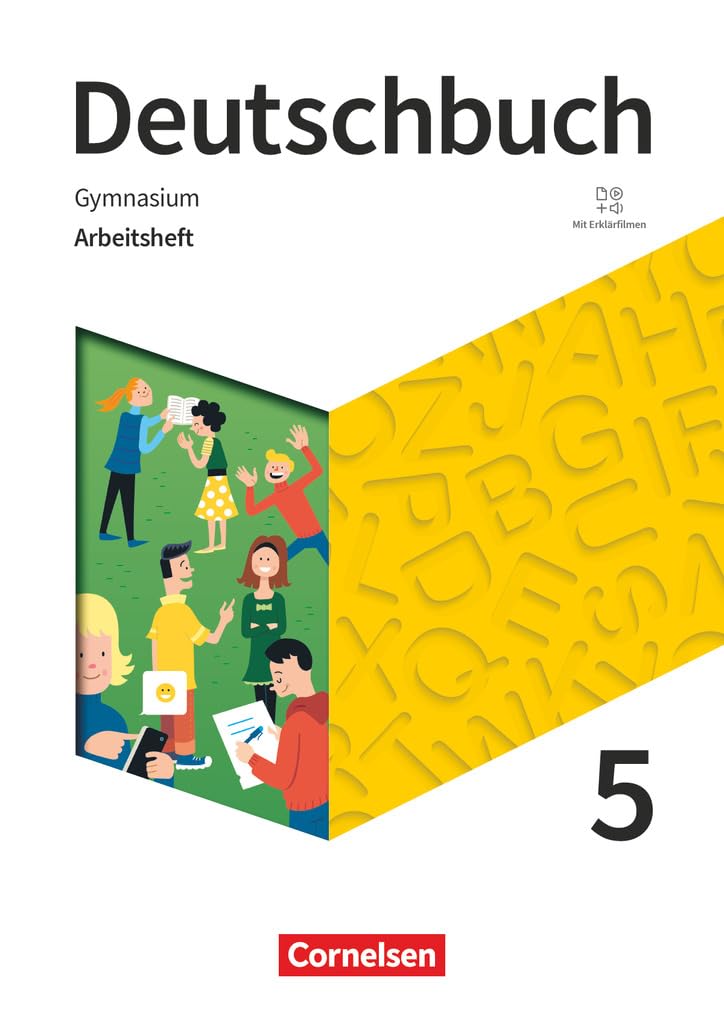 Deutschbuch Gymnasium 5. Schuljahr- Zu den Ausgaben Allgemeine Ausgabe, NDS, NRW - Arbeitsheft mit Lösungen Study Guides