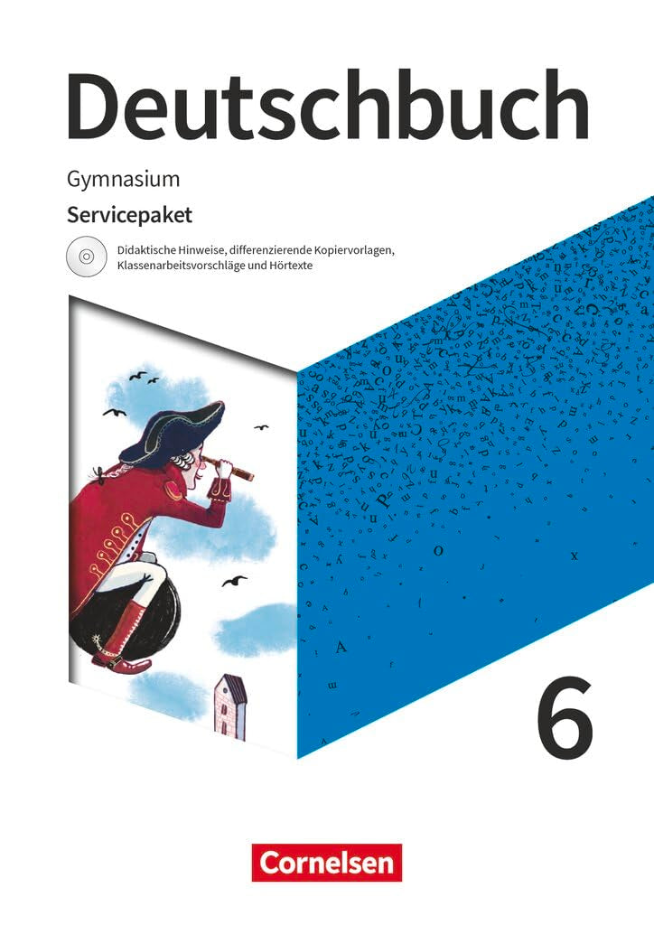 Deutschbuch Gymnasium|NULL|Zu den Ausgaben: Neue Allgemeine Ausgabe und Niedersachsen – Neue Ausgabe|6. Schuljahr|NULL|NULL|Servicepaket mit CD-Extra|Handreichungen, Kopiervorlagen, Klassenarbeiten Learning & Reference