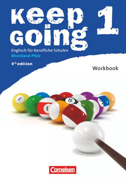 Product Image: Keep Going 1 Workbook. Rheinland-Pfalz