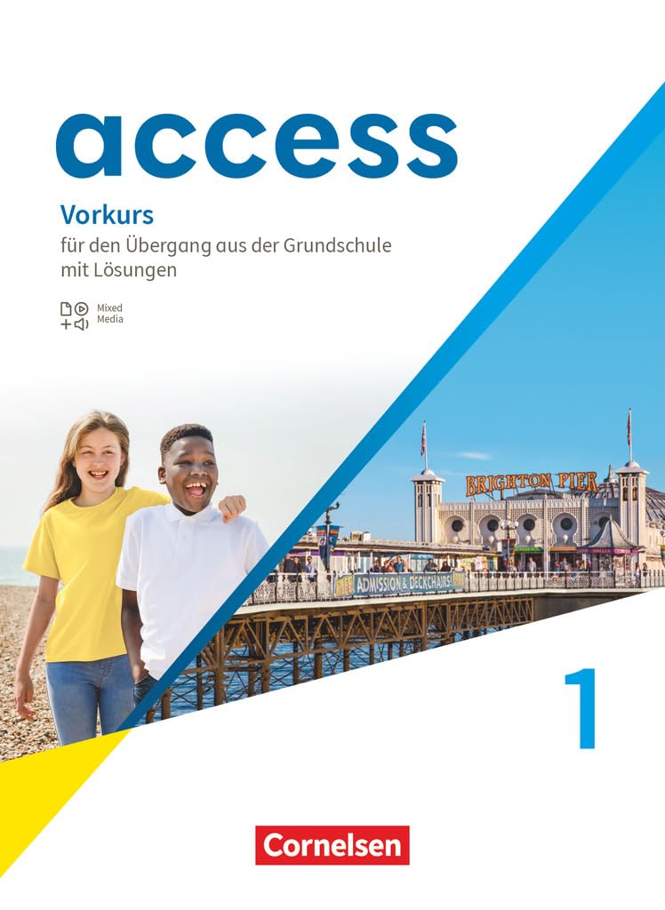 Access - Allgemeine Ausgabe 2022 - Band 1: 5. Schuljahr: Vorkurs - Für den Übergang aus der Grundschule - 10 Hefte im Paket, mit Lösungen - Für Lernende mit Grundschulenglisch-Kenntnissen Foreign Languages ​​& Dictionaries