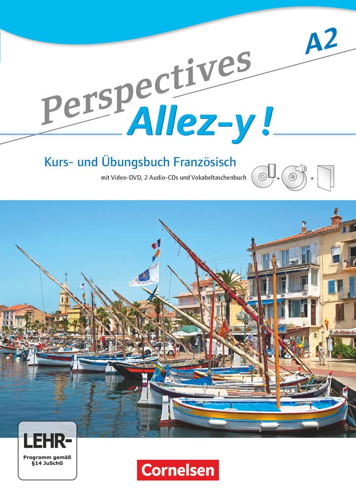 Perspectives - Allez-y ! A2. Kurs- und Arbeitsbuch mit Lösungsheft und Vokabeltaschenbuch Study Guides