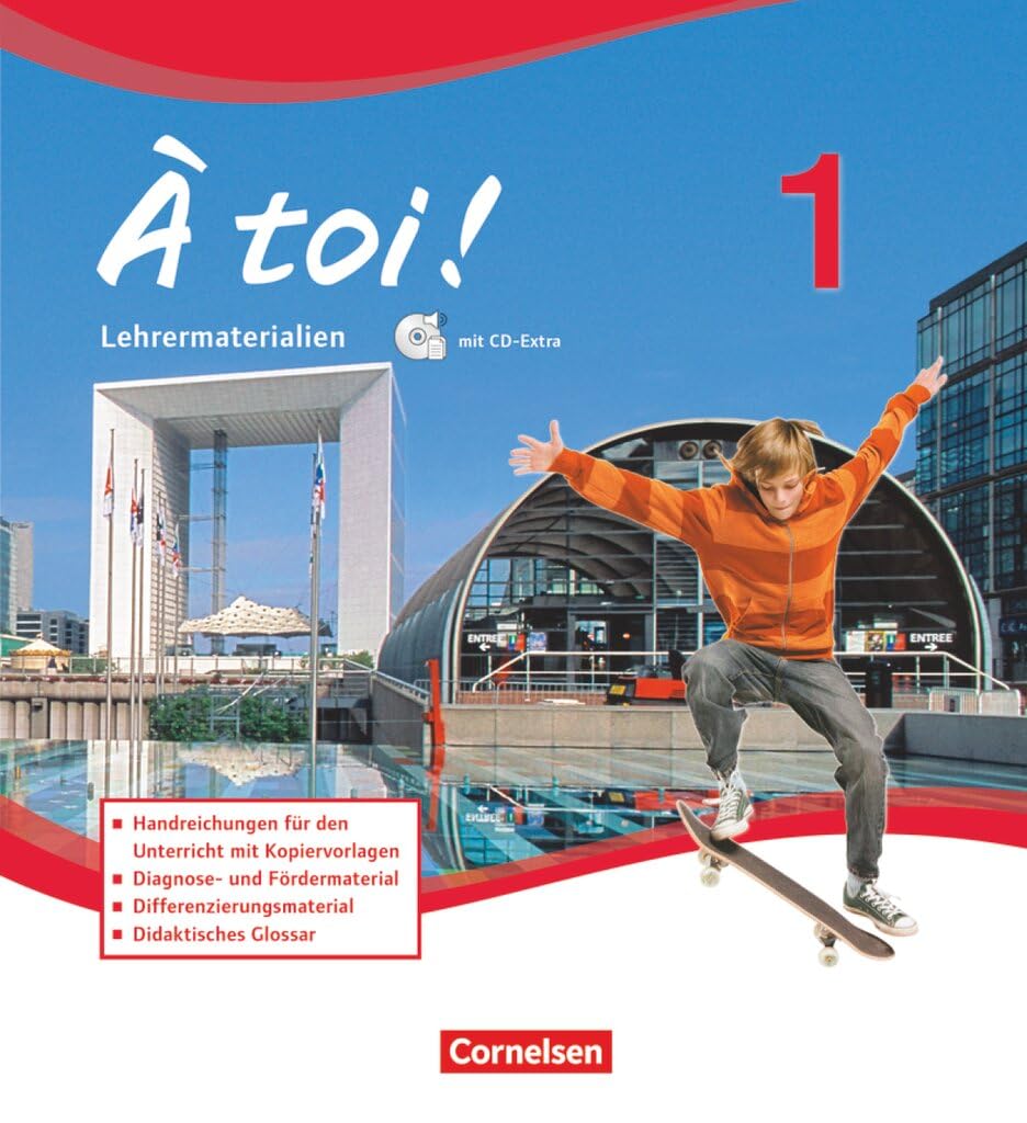 À toi !|NULL|Vierbändige Ausgabe 2012|Band 1|NULL|NULL|Lehrkräftematerialien mit CD-Extra im Ordner|CD-ROM und CD auf einem Datenträger Non-fiction