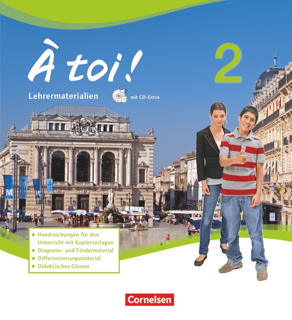 À toi !|NULL|Vier- und fünfbändige Ausgabe 2012|Band 2|NULL|NULL|Lehrkräftematerialien mit CD-Extra im Ordner|CD-ROM und CD auf einem Datenträger Learning & Reference