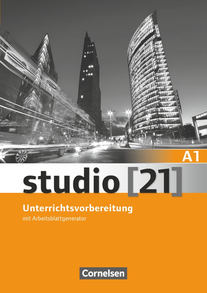 Studio - Grundstufe - A1: Gesamtband: Unterrichtsvorbereitung (Print) - Mit Toolbox CD-ROM "Der Arbeitsblattgenerator" Foreign Languages ​​& Dictionaries