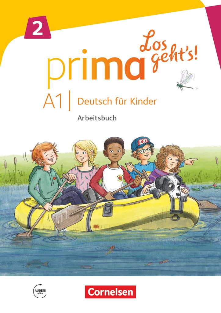 Prima - Los geht's! Band 2 - Arbeitsbuch mit Audio-CD und Stickerbogen Foreign Languages ​​& Dictionaries