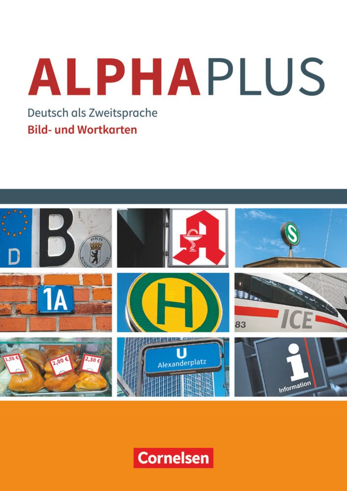Alpha plus - Deutsch als Zweitsprache - Basiskurs Alphabetisierung - A1: Bild- und Wortkarten - Kartensammlung als Buch (Alpha plus, Basiskurs Alphabetisierung, A1) General education
