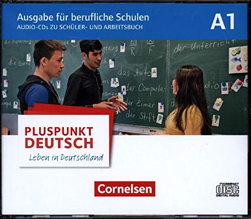 Pluspunkt Deutsch A1 - Ausgabe für berufliche Schulen - Schülerbuch-CDs und Arbeitsbuch CDs (4) im WAV-Format Study Guides