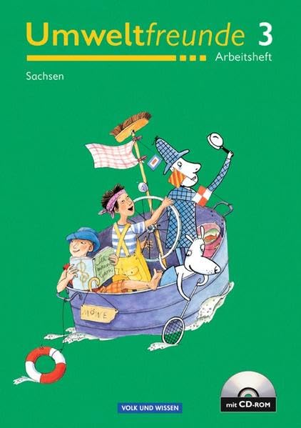 Umweltfreunde - Sachsen - Bisherige Ausgabe: 3. Schuljahr - Arbeitsheft mit CD-ROM Study Guides