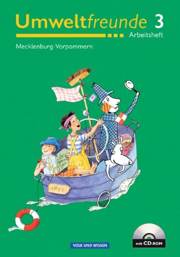 Umweltfreunde - Mecklenburg-Vorpommern - Bisherige Ausgabe: 3. Schuljahr - Arbeitsheft mit CD-ROM Study Guides