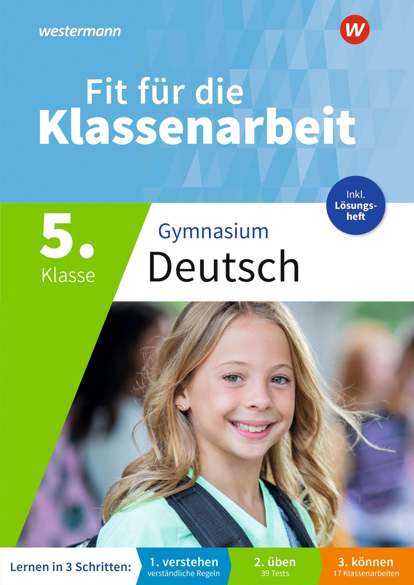 Fit für die Klassenarbeit - Gymnasium. Deutsch 5 Study Guides
