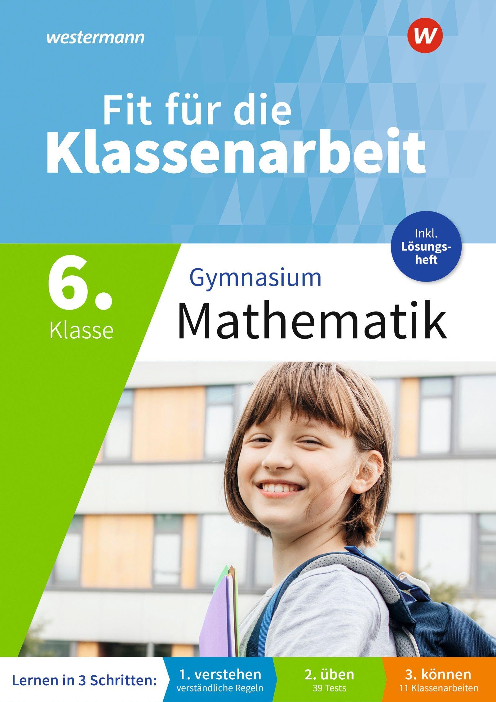 Fit für die Klassenarbeit - Gymnasium. Mathematik 6 Study Guides