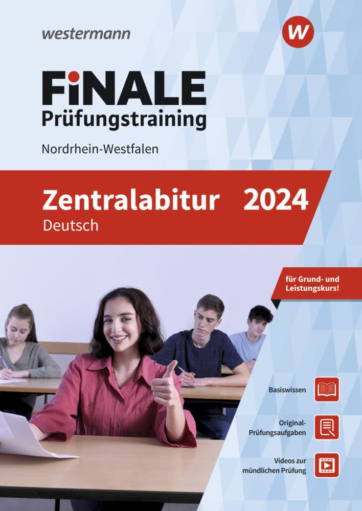 FiNALE Prüfungstraining Zentralabitur Nordrhein-Westfalen: Deutsch 2024 Study Guides
