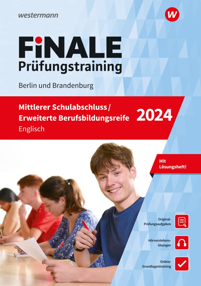 FiNALE - Prüfungstraining Mittlerer Schulabschluss, Fachoberschulreife, Erweiterte Berufsbildungsreife Berlin und Brandenburg. Englisch 2024 Foreign Languages ​​& Dictionaries