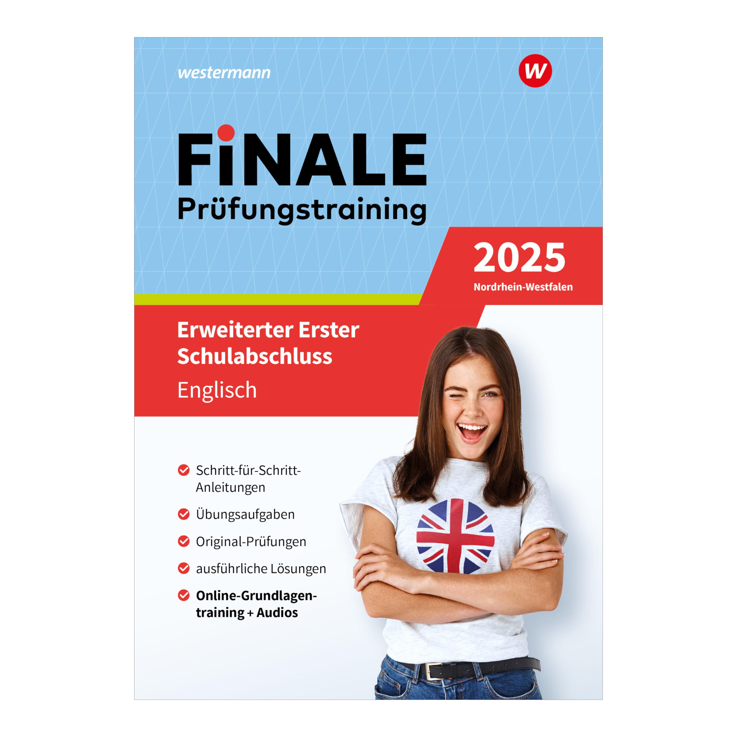 FiNALE Prüfungstraining Erweiterter Erster Schulabschluss Nordrhein-Westfalen: Englisch 2025 Arbeitsbuch mit Lösungsheft und Audio-Dateien Foreign Languages ​​& Dictionaries